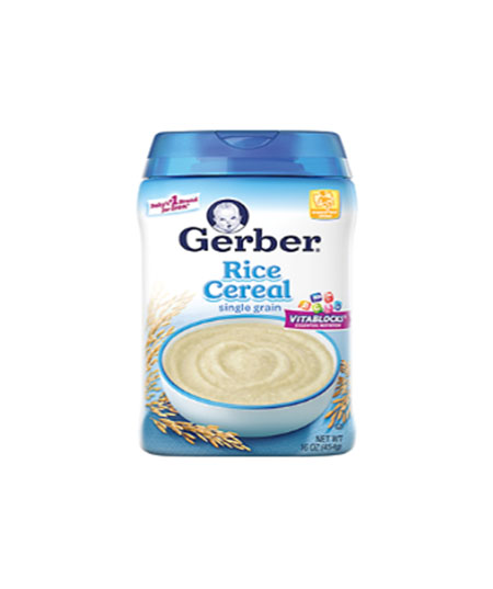 GERBER RICE CEREAL